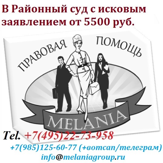 Как написать исковое заявление в районный(городской) суд. @MelaniaGroup