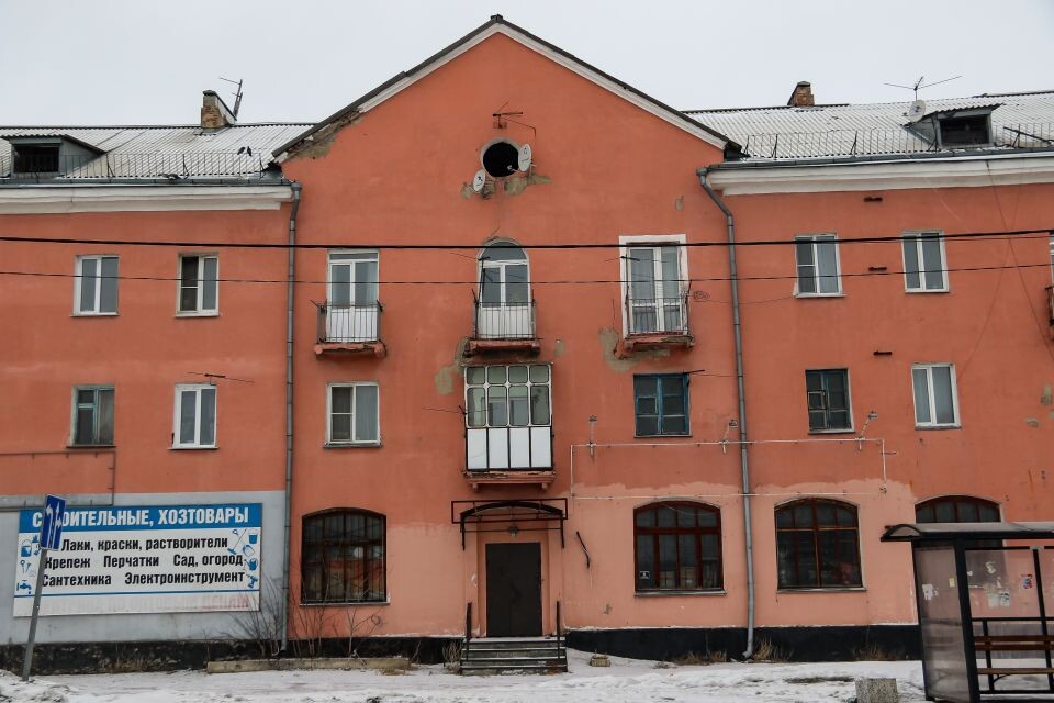    Аварийный дом на ул. Горская, 1. Источник: Виталий Барабаш