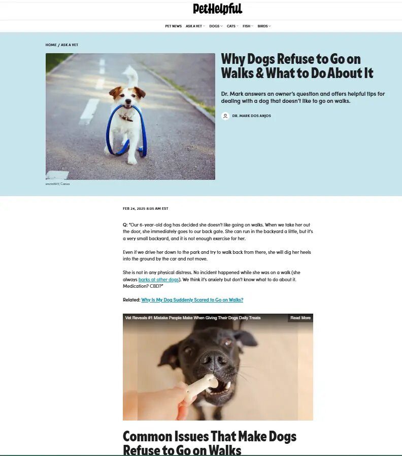    Фото: страница сайта pethelpful.com