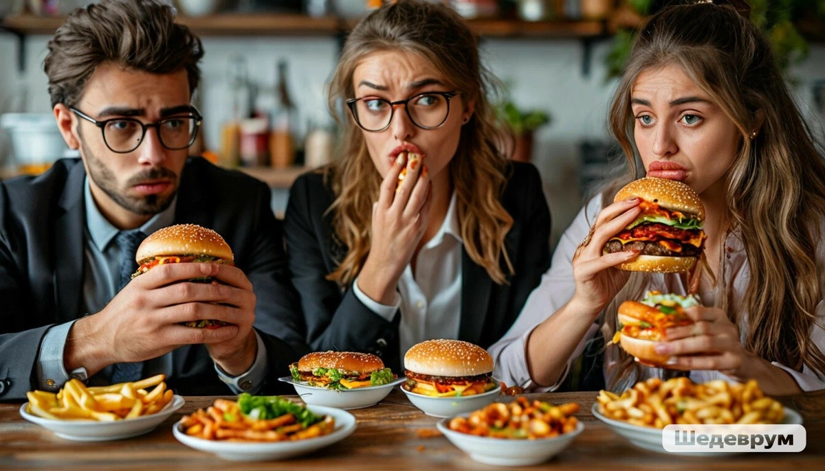 Типичный выбор людей, работающих в офисе и на удалёнке 