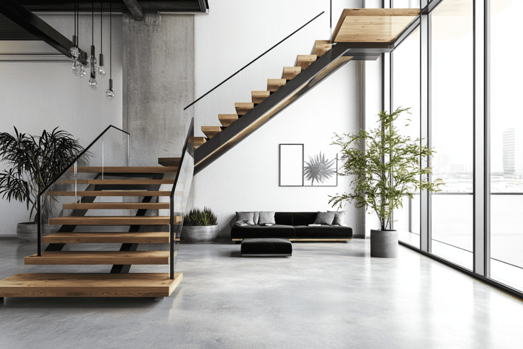    Лестницы в стиле лофт от ZMK-Zenit: как создать уникальный интерьер с помощью современных технологий и индивидуальных решений ZMK-ZENIT