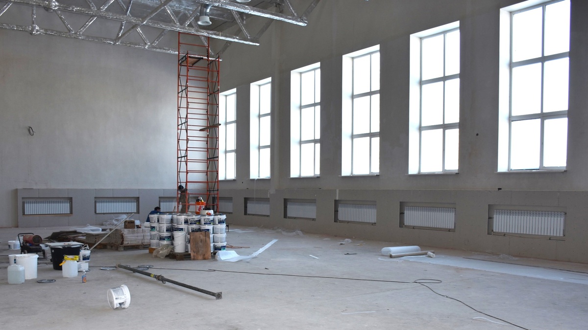    В Урае продолжается строительство нового здания школы №4