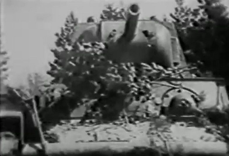 Танк КВ-1 производства ЛКЗ выпуска августа 1941 года