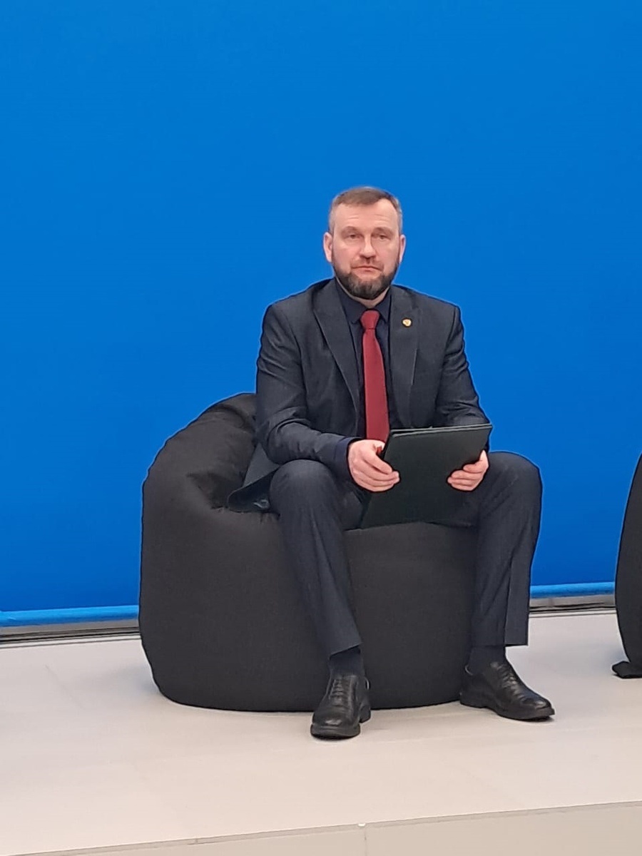 Глава Саянского района Дмитрий Типикин