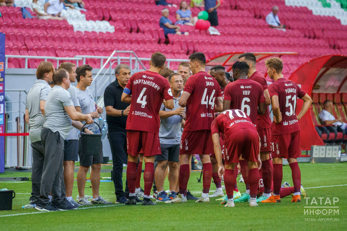 «Команда у нас хорошая, она дает определенный уровень игры, есть подбор качественных футболистов»Фото: © Влвдимир Васильев / «Татар-информ»