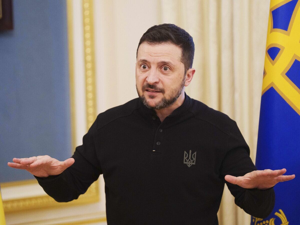    Владимир Зеленский© AP Photo / Evgeniy Maloletka