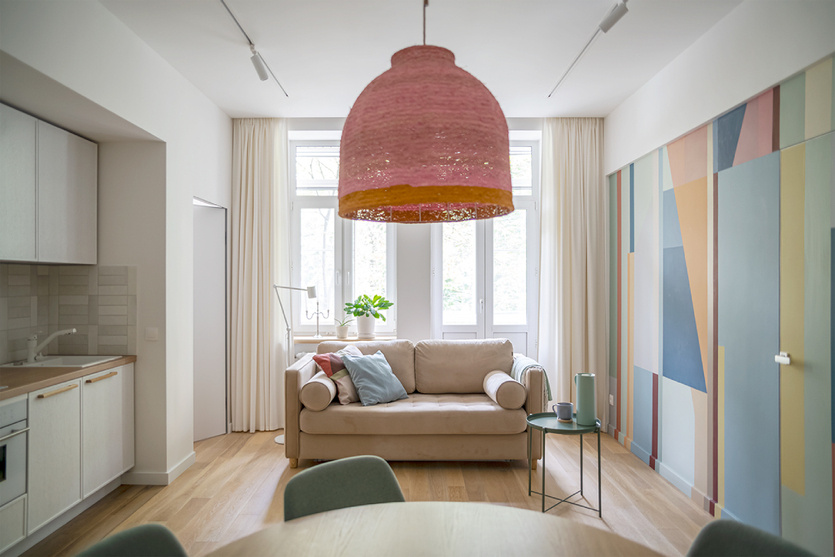 Фрагмент интерьера. Дизайн: Design Direction.