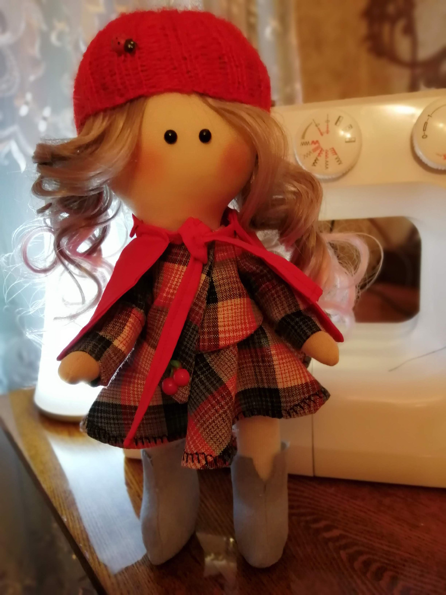 Моя самая первая кукла Маргарита!