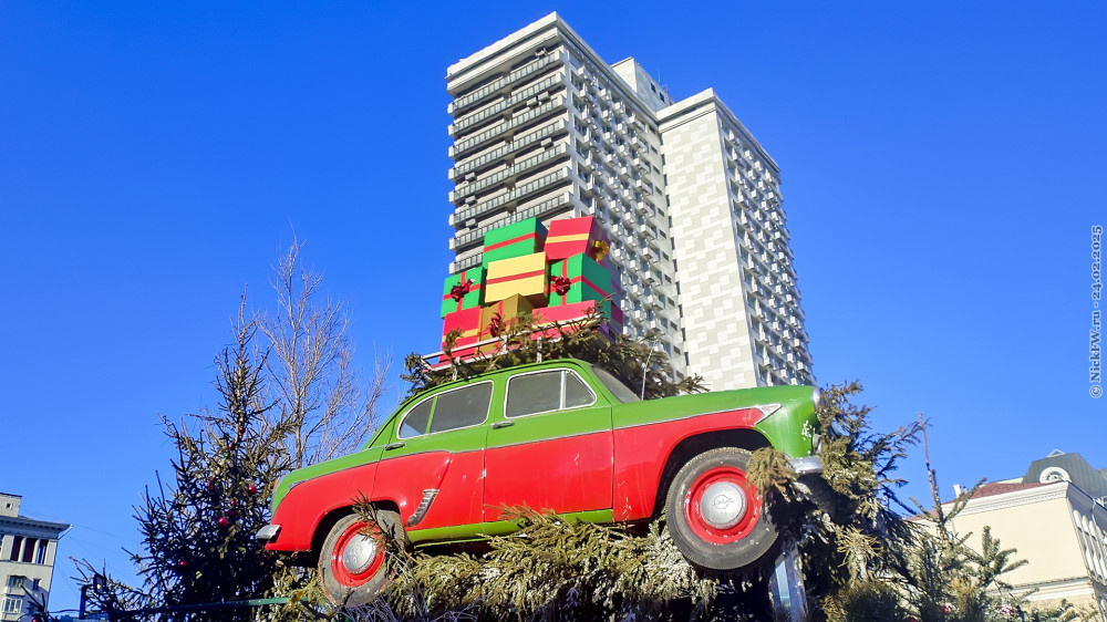 2. Новогоднее оформление Нового Арбата... © NickFW.ru — 24.02.2025г.