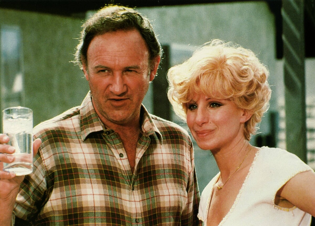 Фото: imago stock&people/United Archives/TASS (Актеры Джин Хэкмен и Барбра Стрейзанд в фильме «Всю ночь напролет»)