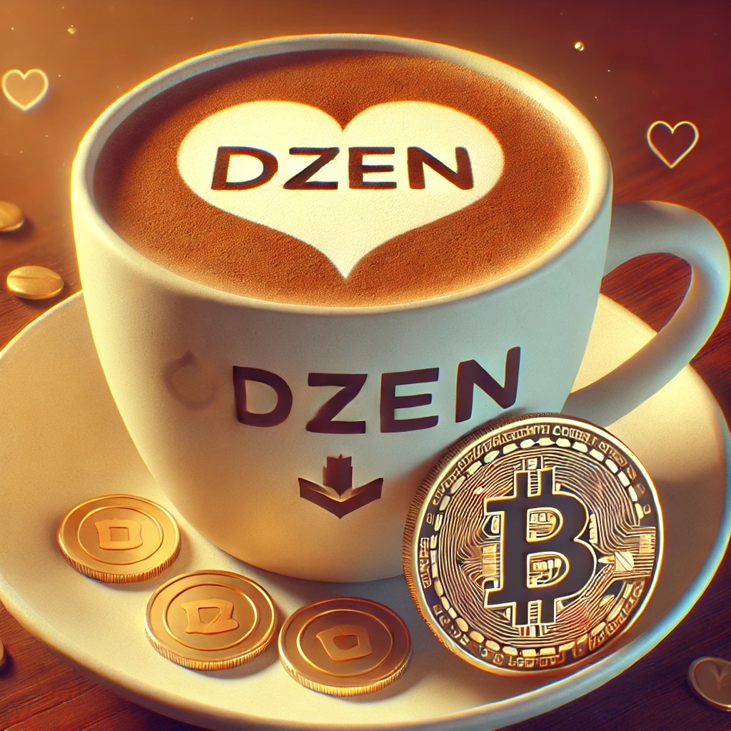 Кофе вместе с Дзен вкуснее(так видит мою монетизацию ИИ) 