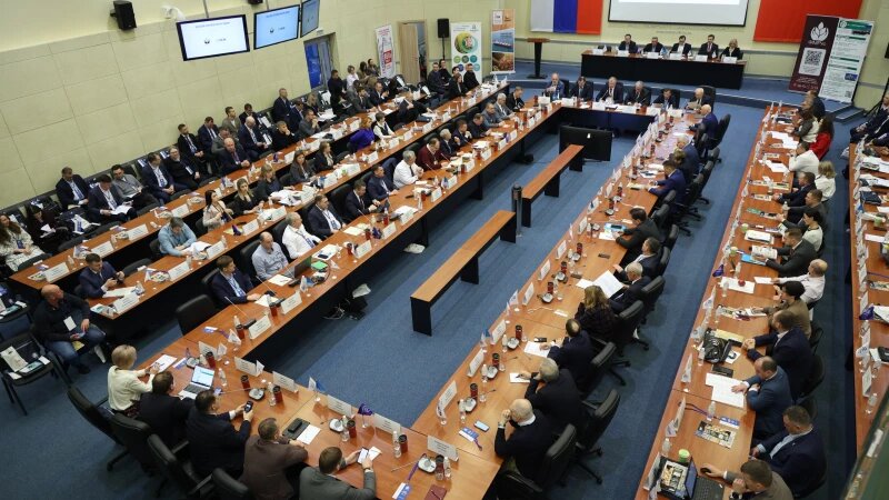     Участники XVIII "Зимней зерновой конференции" Организаторы конференции