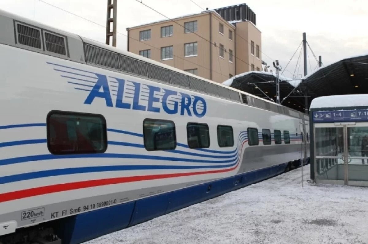    Вместо петербургского состава «Аллегро» в Финляндии запустят Pendolino