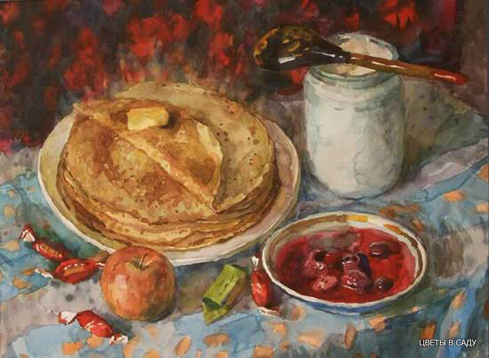 А.Черкашина. "Масленица", 2002 г.