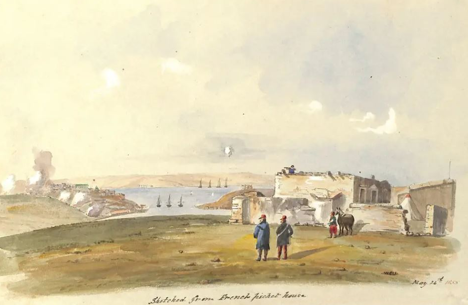 Севастополь со стороны французского пикета