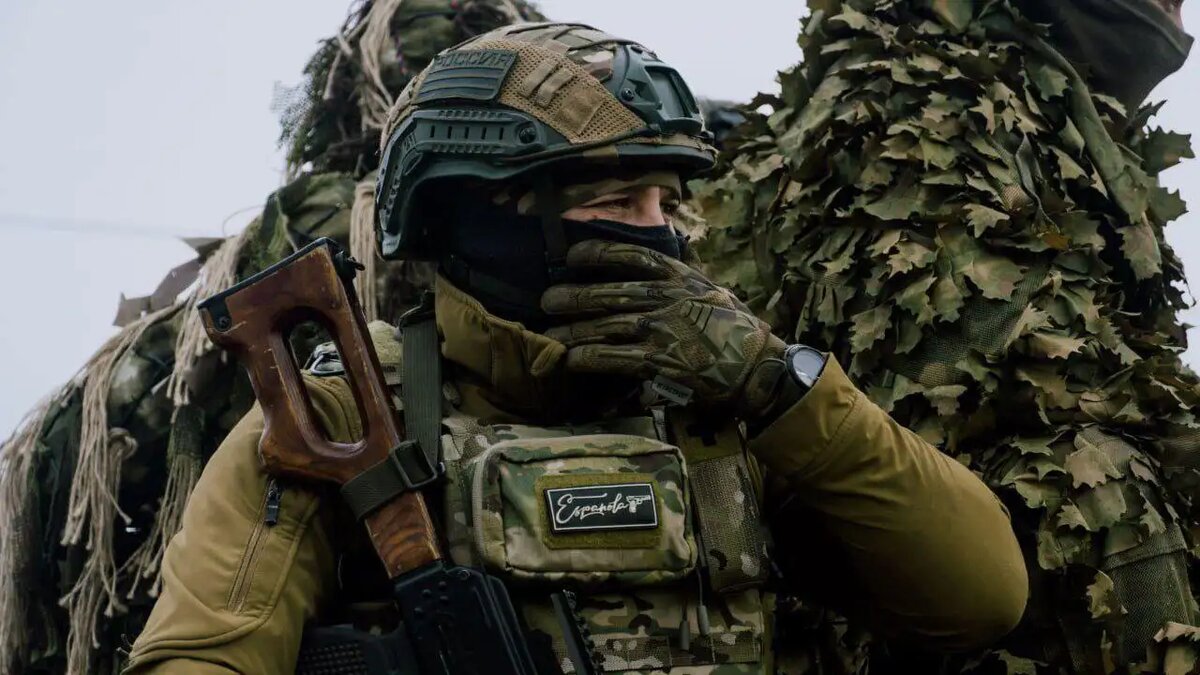    Бойцы подразделения "Эспаньола".
