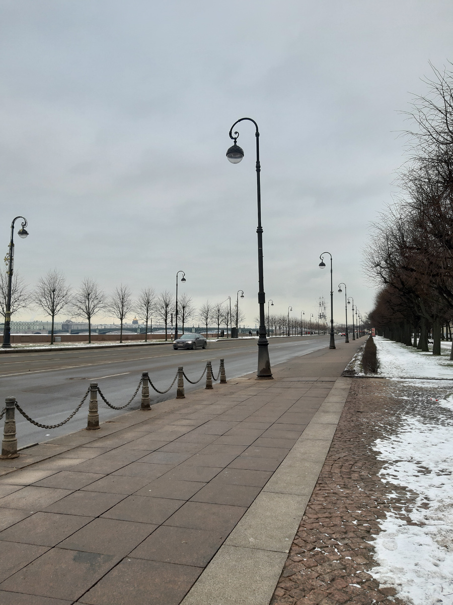 Петровская набережная. г. Санкт-Петербург.