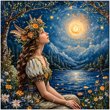 Сгенерировано ИИ-  сон в летнюю ночь.