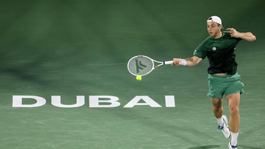Таллон Грикспур в Дубае обыграл первого сеяного Даниила Медведева(2025 Getty Images)