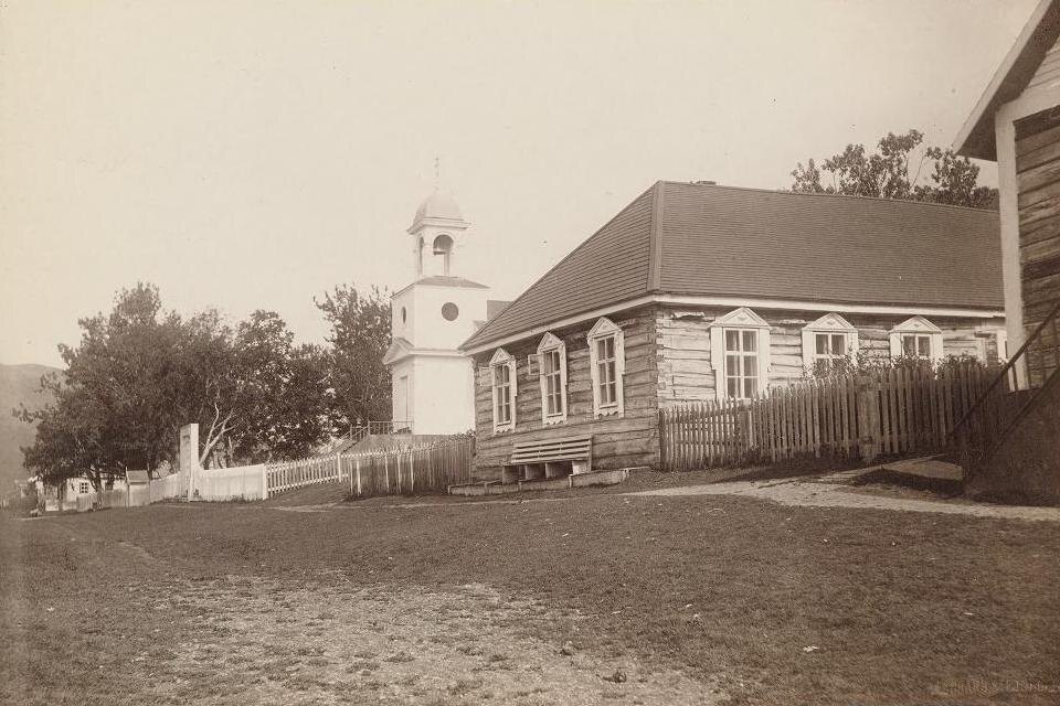 Главная (Большая) улица, Петропавловский собор, 1895 г. Фото с сайта pastvu.com