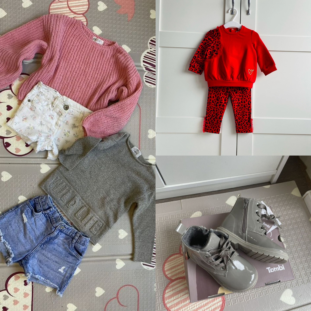 Фото - коллаж проданных вещей автора 