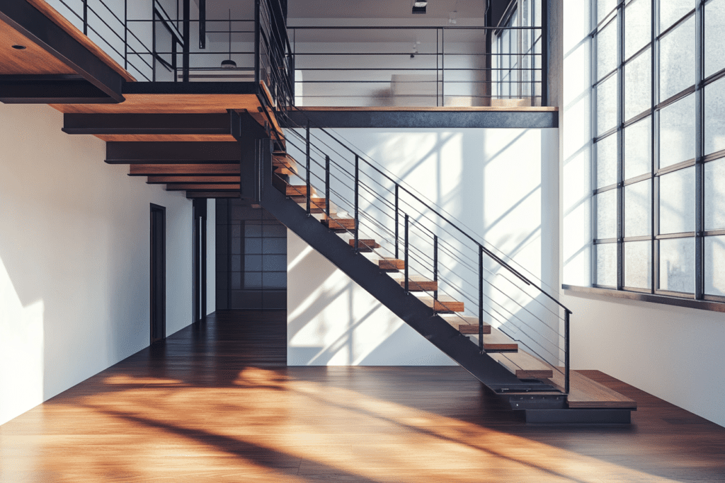    Лофт-интерьер в Уфе: как металлокаркас и лазерные перила от ZMK-Zenit преобразят ваше пространство ZMK-ZENIT