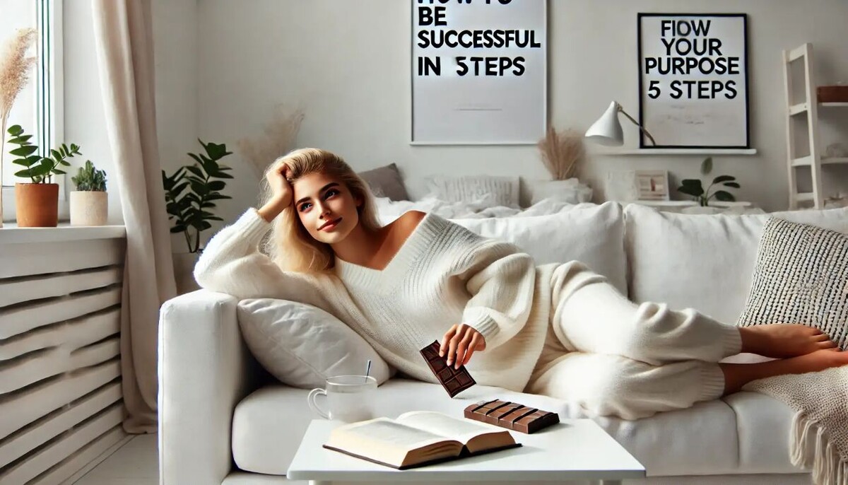 Жизнь – это не проект, который нужно срочно завершить. Иногда лучший план – это просто наслаждаться моментом (и шоколадкой)