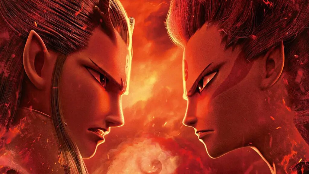 Кадр из мультфильма «Нэчжа 2»