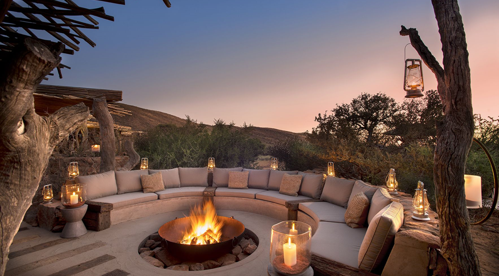 Кострище в ландшафтном дизайне