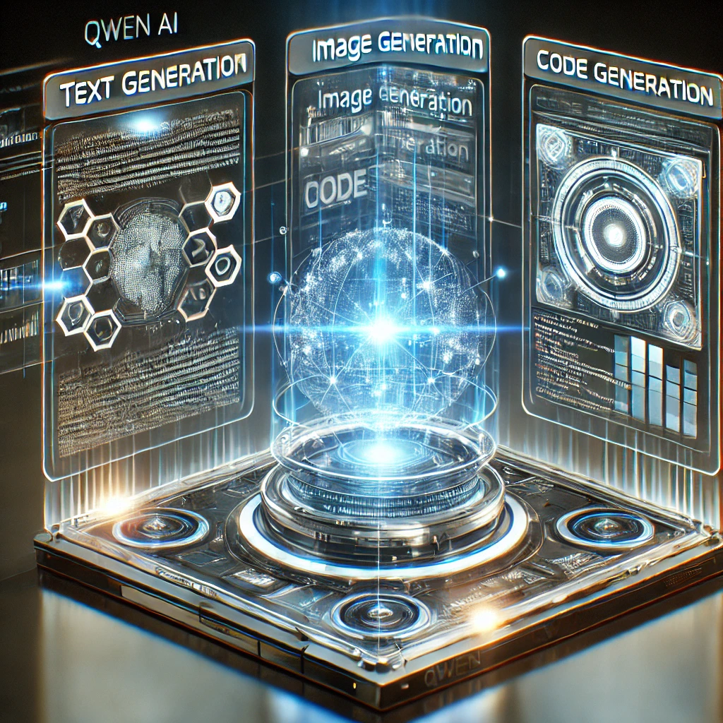 QWEN в действии, генерация кода, AI-кодинг, создание изображений, текстовые модели, интеллектуальный помощник, программирование с AI, автоматизация контента, нейросеть для работы, AI для бизнеса, инновационные технологии.