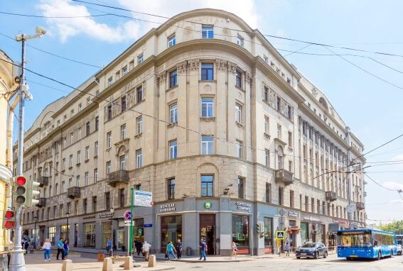 Старый дом в центре Москвы