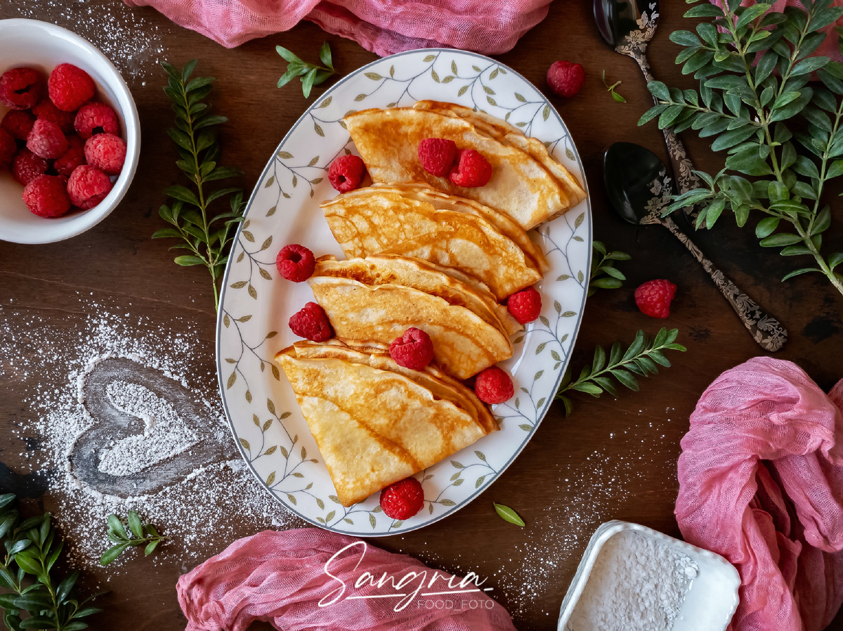 Блинчики на ряженке 