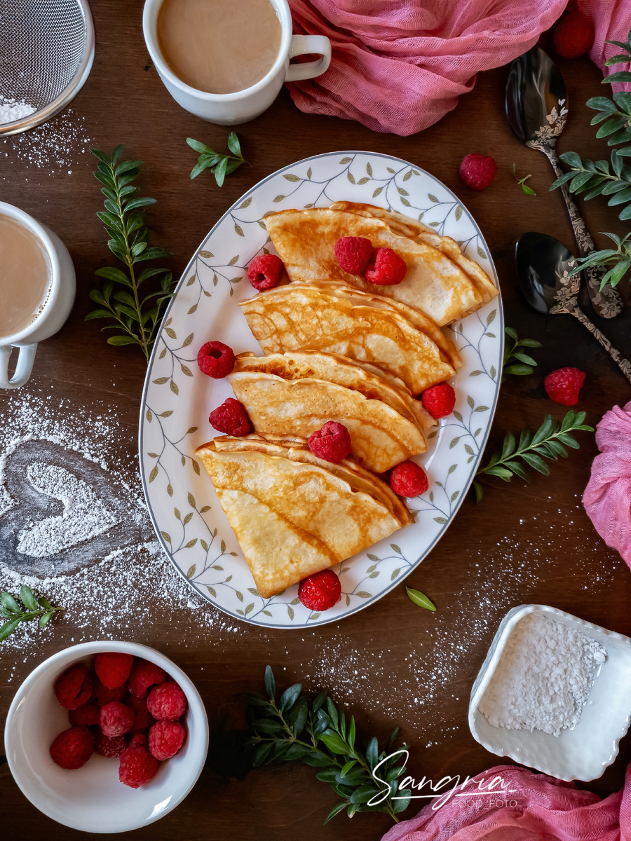 Блинчики на ряженке 