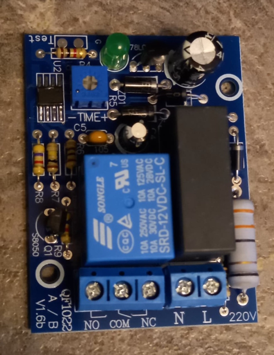 Таймер на вкючение