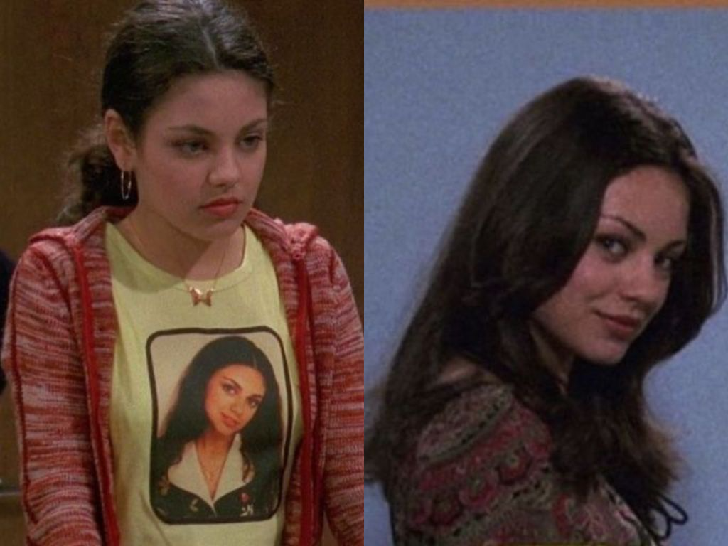 Молоденькая Мила Кунис. 