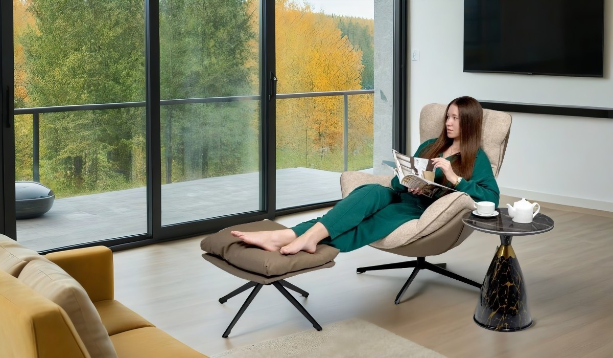 Кресло Hug спроектировано с заботой о комфорте