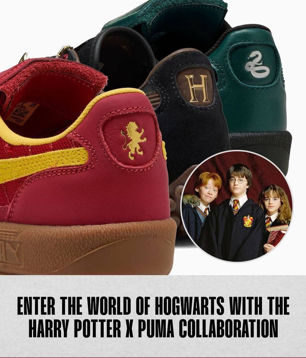Puma представила коллекцию кроссовок по мотивам «Гарри Поттера»  