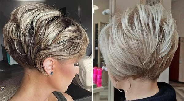 стрижки с объемом на затылке