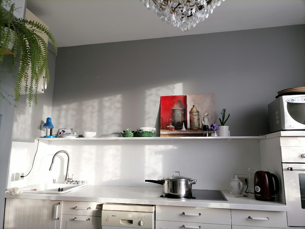 Прошла неделя - а я всё любуюсь! ❤️ Синяя лампа будет покрашена или заменена. 