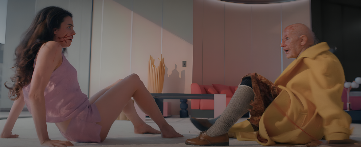 Кадр из фильма «Субстанция», 2024