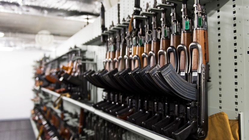 Автомат Калашникова...