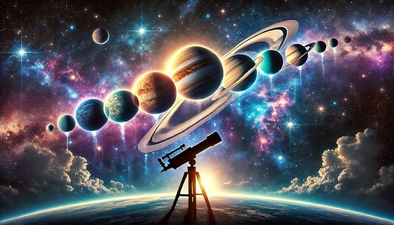 Грандиозное астрономическое событие: парад планет 28 февраля 2025 года 🌍✨🔭