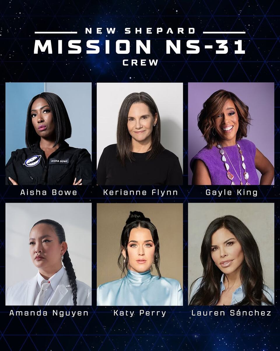 Экипаж New Shepard