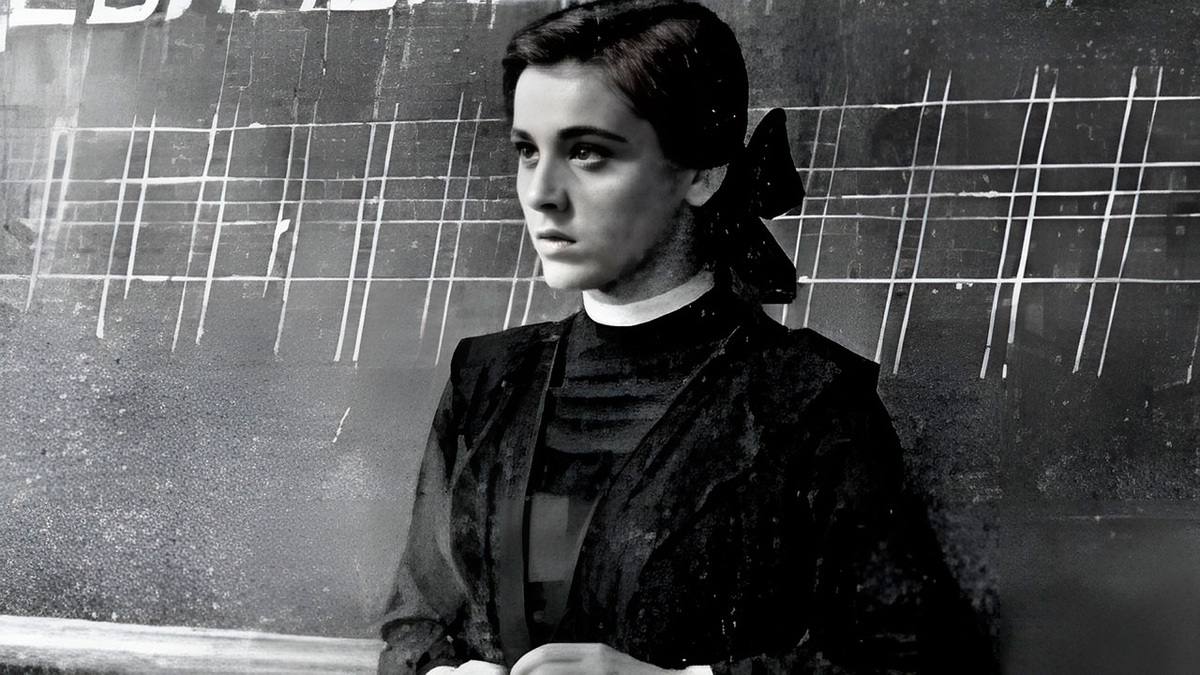 Инна Гулая в фильме "Тучи над Борском" 1960 год
