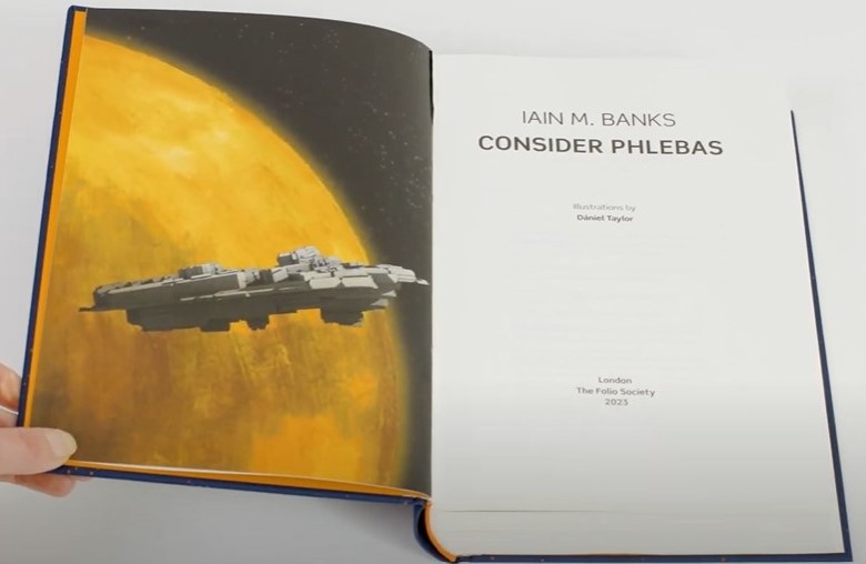 Иллюстрация Денниса Тейлора для издания «Вспомни о Флебе» от Folio Society. 