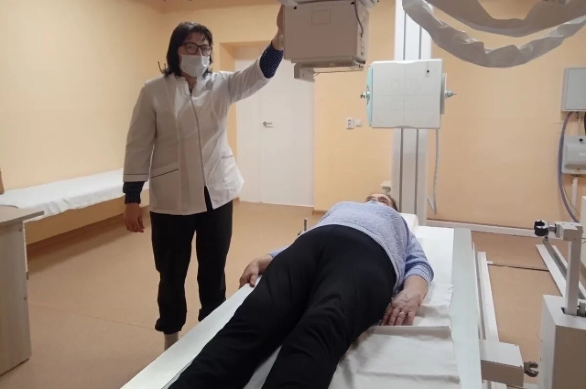    В Шемышейском районе под Пензой появился новый цифровой рентген - аппарат