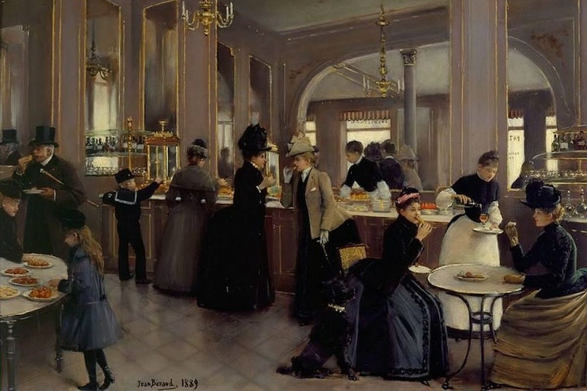    Ж. Беро. В кондитерской. 1889 год.