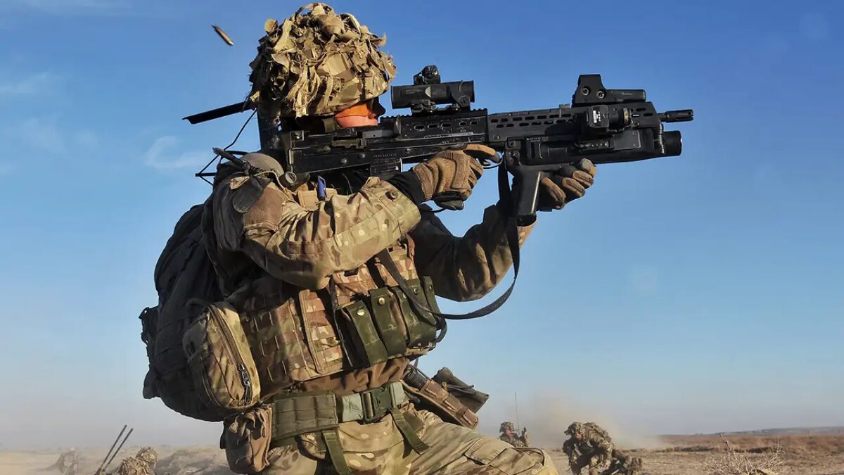    Армия Великобритании.