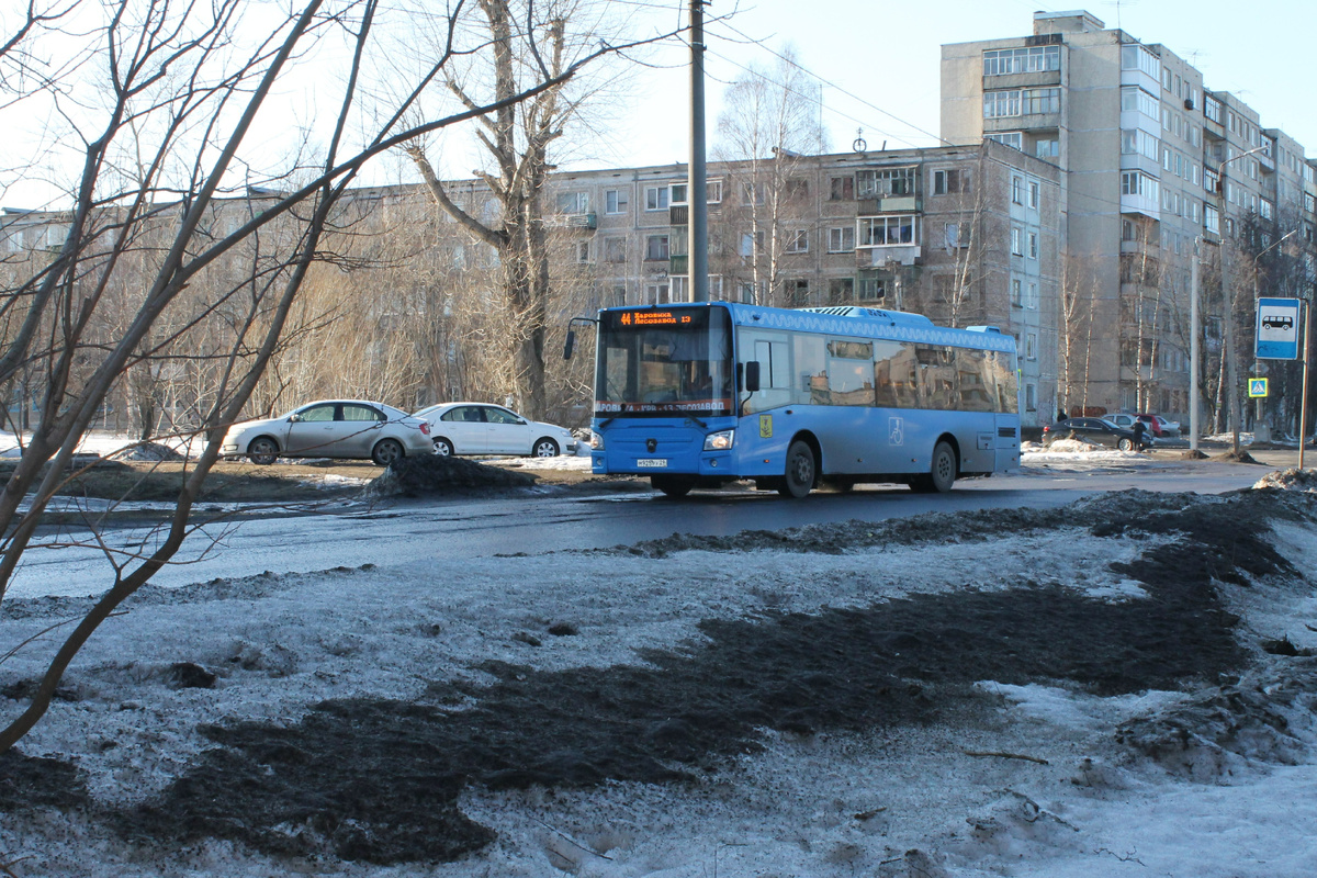 6 апреля 2019 г., ул. Воронина, маршрут № 44