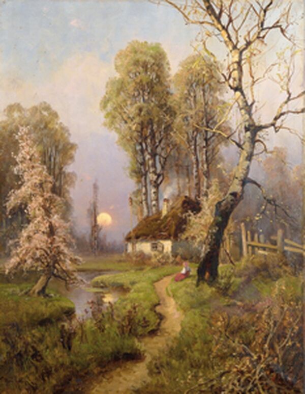 Вечер на реке